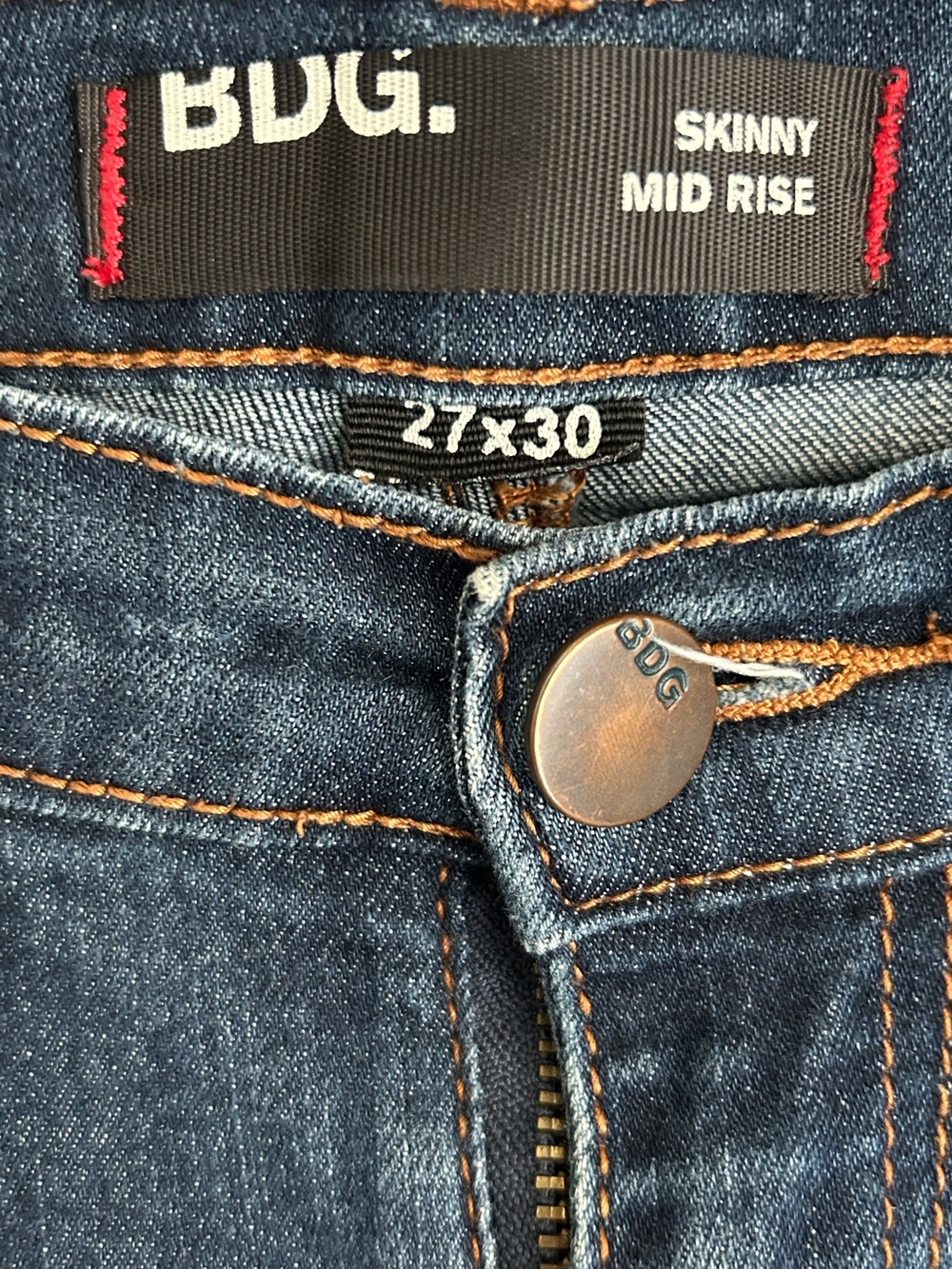 BDG Skinny Mid Rise - Picture 2 of 7